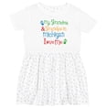 thumbnail image 3 of Inktastic Michigan Grandma Loves Me Girls Toddler Dress, 3 of 5