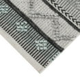 thumbnail image 3 of Liora Manne Cosmos Gypsy Stripe Area Rug Grey Indoor Outdoor 100% Polyester 5x7, 3 of 7
