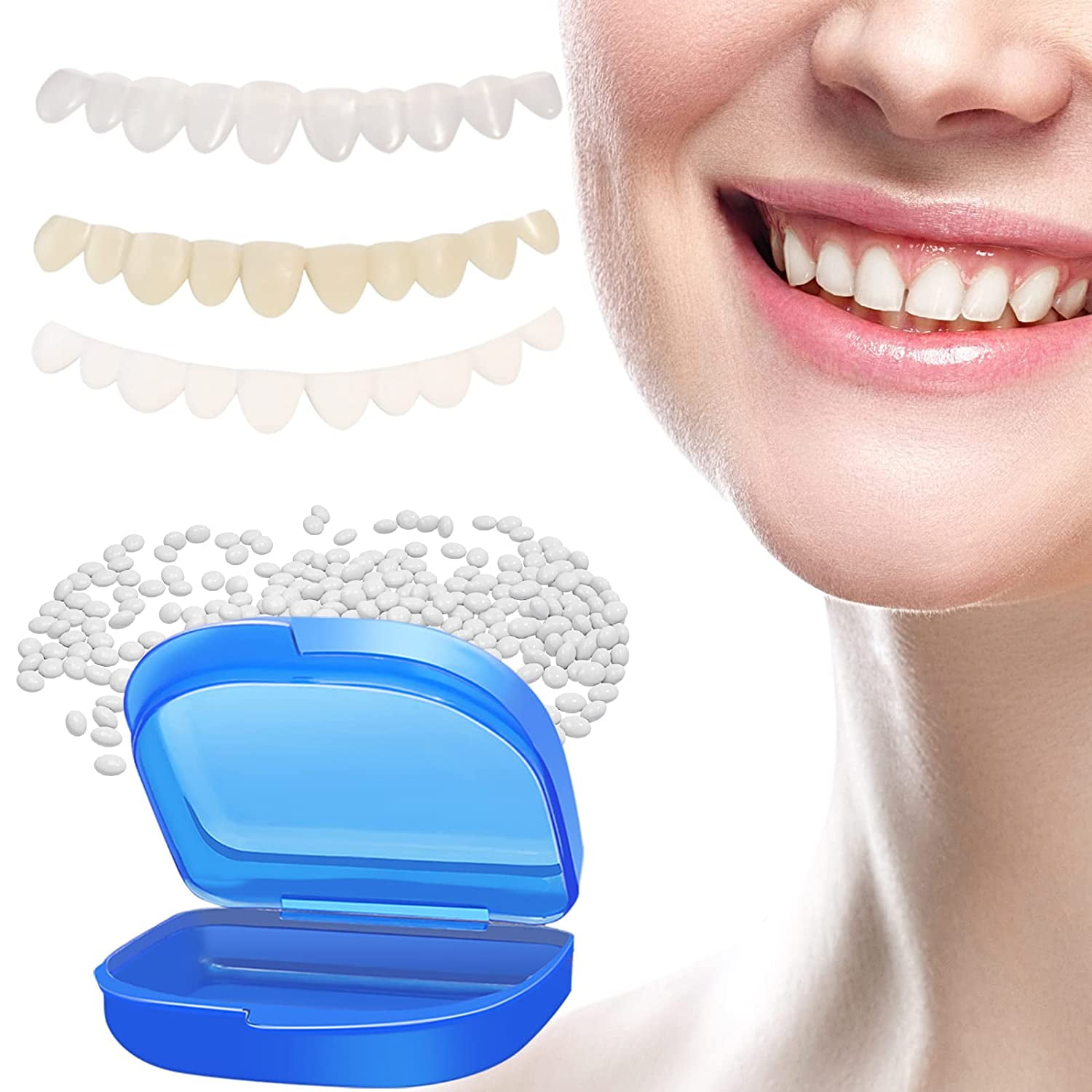 Where Can I Buy Temporary Teeth Fake Teeth, Tooth Repair Kit Natural Shade Fake Teeth Filling The Gap