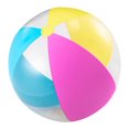 thumbnail image 3 of Bluescape 30" Multicolor Transparent Inflatable Beach Ball, Inflatable Pool Games & Toys, Age 3 & up, Unisex, 3 of 6