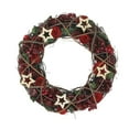 thumbnail image 1 of Northlight Apples and Berries with Stars Small Artificial Christmas Wreath- 13" - Unlit, 1 of 3