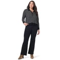 thumbnail image 5 of Gloria Vanderbilt Swan Series Women's Plus Flare Leg Jean, Sizes 16W-24W, 5 of 5