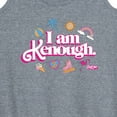 thumbnail image 3 of Barbie The Movie - I Am Kenough Icons - Women's Racerback Tank Top, 3 of 5