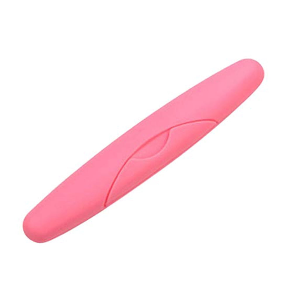 Portable Travel Hiking Candy Color Camping Scrub Toothbrush Case Packing Antibacterial Holder Container