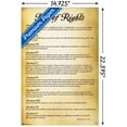 thumbnail image 3 of The United States of America - Bill of Rights Wall Poster with Push Pins, 14.725" x 22.375", 3 of 3