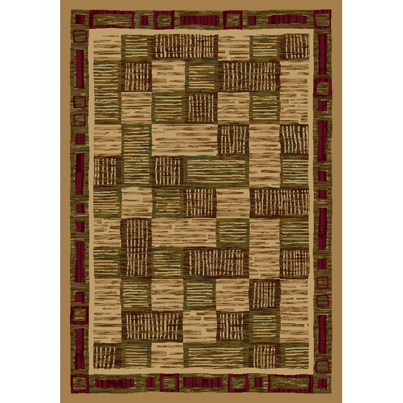 Milliken Innovations Area Rug KIRALA MAIZE Kirala Maize Blocks Cubes 2' 1" x 7' 8" Runner