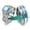 Blue Opal, variant on Wedding Ring Sets His And Hers Couples Women 925 Sterling Silver Moissanite Man Titanium Wedding Bands
