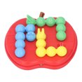 thumbnail image 4 of Tablero de Rompecabezas ANGGREK Para niños Juguete Educativo Come Manzanas Portátil 60 Niveles, 4 of 8