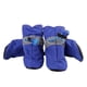 thumbnail image 5 of 4 Piezas de Zapatos para Perros, Botas para Perros, Protector de Patas con Correas Reflectantes, botines Antideslizantes para Perros pequeños y medianos(Azul), 5 of 5