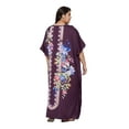 thumbnail image 7 of Gypsie Blu Women's Plus Size Kaftan Dresses for Women Long Maxi Dress, 7 of 7