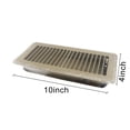 thumbnail image 2 of Lefu 4*10 Inch Floor Vents High-efficiency Air Cover Register Covers Central Conditioner Grille For Home Rv Iron Anti-blocking, 2 of 8