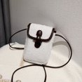 thumbnail image 2 of Bolso de lujo para mujer, invierno 2023, nuevo bolso de felpa de cordero para teléfono, bolso cruzado de diseñador de lujo para mujer, cartera, bolsos pequeños avanzados para niñas, 2 of 5