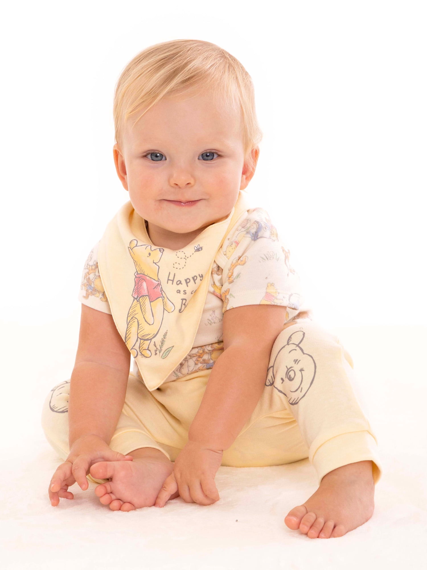 Disney Baby Wishes + Dreams Winnie the Pooh Layette Shower Gift Set Bundle, 14-Piece, Sizes NB-12M
