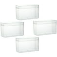 thumbnail image 6 of OUNONA White Plastic Candy Containers for Storage Use Sturdy and 4pcs, 6 of 7