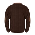 thumbnail image 4 of Blusas y camisas de manga larga con cuello redondo Sudadera con capucha de cuello redondo para hombre Jersey estampado Blusa de poliéster de manga larga para hombre, 4 of 4