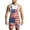 D-Red, variant on American Flag Overalls Men Shorts Fourth Of July Romper Shorts 250th Anniversary Flag One Piece Jumpsuits Casual Coveralls Outdoor Denim Bib Shorts