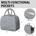 thumbnail image 6 of Womens Blue Christmas Snowflake Pattern Lunch Box for Work,Insulated Lunch Bag for Women,Loncheras Para Mujer,Leakproof Adult Lunch Bag for Work,Beach,Travel,Picnic,Camping, 6 of 7