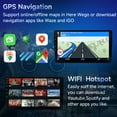 thumbnail image 6 of 10.1" Android 14 Car Radio Stereo for Jeep Grand Cherokee Trackhawk WK2 2014-2020 (5" OEM Screen), CarPlay/Android Auto/GPS Navi/Wi-Fi/BT 5.0/SWC/DSP/2+32GB, 6 of 14