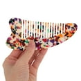 thumbnail image 3 of Unique Bargains 1 Pc Portable Anti-Static Hair Comb Colorful Acetate Sheet, 3 of 5