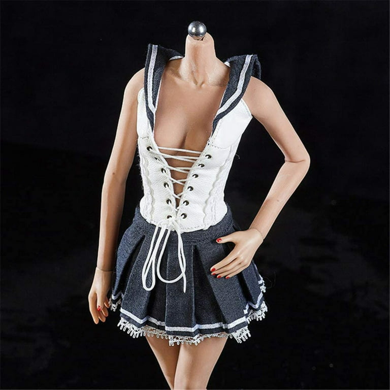 1/6 Scale Female Figure Doll Clothes, Sexy Japanese Seifuku, Schoolgirl  Uniform, Outfit Costume for 12 inch Female Action Figure Phicen/TBLeague