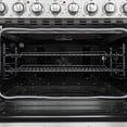 thumbnail image 3 of Forno Paolo 36 Inch Freestanding Electric Range, Stainless Steel, 5.44 cu.ft, True Convection Oven, Energy Efficient, 3 of 5