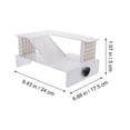 thumbnail image 2 of COMPUKAS 1Set White Plastic Turtle Basking Platform for Resting and Sunbathing 9.4X6.9X2in, 2 of 8
