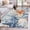 Light Blue Orange, variant on Bathroom Rugs 2x3 Ft, Orange Blue Starfish Coastal Non Slip Area Rugs for Kitchen Bedroom Entryway, Summer Beach Eucalyptus Retro Washable Carpet Runner Rug Floor Mats for Bedroom Home Decor