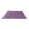 thumbnail image 2 of Ahgly Company Machine Washable Indoor Rectangle Abstract Blue Contemporary Area Rugs, 3' x 5', 2 of 4