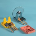 thumbnail image 4 of 1 Pcs Outils de Cuisine Pliables Support de Cuillère en Plastique (Rose), 4 of 5