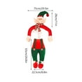 thumbnail image 3 of Elf Santa Claus Tree Decor Hangable for Holiday  Home Party (Santa Claus), 3 of 6