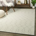 thumbnail image 2 of Balta Reeves Moroccan Trellis Area Rug Grey 4'6" x 6' 4' x 6' Silver, Cream, 2 of 5