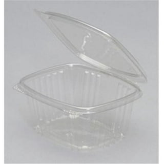 24 oz. Clear Hinged Deli Fruit Container 50/PK