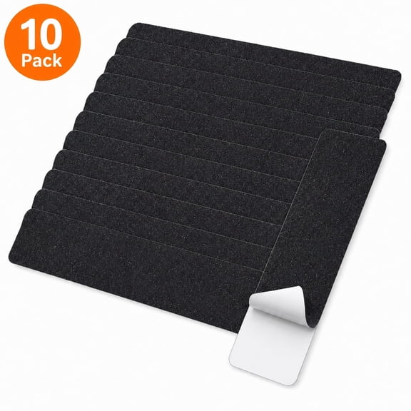 Outdoor Stair Treads, 6" x 24" Non Slip Stair Treads Adhesive Grip Tape, Heavy Duty Anti Slip Stair Treads for Wooden Steps, Decks, Outdoor Stairs and Porches