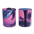 thumbnail image 2 of Honeii Hawaiian Beach Dolphin Print Waterproof Car Trash Can,Waterproof Portable Collapsible Trash Can,Garbage Container fits Most Cars,SUVs,and Trucks, 2 of 7