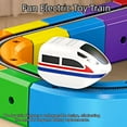 thumbnail image 4 of Ensemble de Train 3D Track Fusion - Kit de Construction de Jouets pour Enfants de 81 Pcs, 4 of 7
