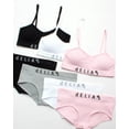 thumbnail image 5 of dELiA*s Girls' Training Bra Underwear Set - 7 Piece Seamless Training Bralette and Hipster Panties (7-16), 5 of 7