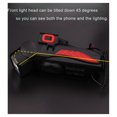 thumbnail image 2 of MONOBIN Bike Light USB Rechargeable 4000mAh LED Headlight with Power Bank Horn Phone Holder, 2 of 10