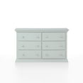 thumbnail image 6 of Suite Bebe Celeste 6 Drawer Double Dresser Light Gray, 6 of 6