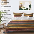 thumbnail image 3 of King 4 Piece Bedding Set Vintage Colorful Rainbow Wood Soft Breathable Duvet Cover and Pillowcase, Rustic Wooden Texture Duvet Cover Set Bed Sheets for Bedroom Dormitory Guest Room, 3 of 9