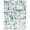 Navy/Gold, variant on SAFAVIEH Skyler Mandy Distressed Runner Rug, Navy/Gold, 2'2" x 9'