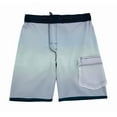 thumbnail image 7 of JUUYY Men's Swim Trunks Stretch Quick-Dry Drawstring Board Shorts Loose Summer Casual Sports Lightweight Beach Shorts with Pockets Multicolor01 L, 7 of 7