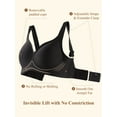 thumbnail image 6 of SHARICCA Plus Size Womens Wireless Bra Comfort Full Coverage Seamless Jelly Bras, 6 of 6