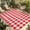 Red White, variant on Red White Plaid Outdoor Rug for Patio/Deck/Porch, Non-Slip Large Area Rug 5 x 7 Ft, Modern Farmhouse Buffalo Check Gingham Indoor Outdoor Rugs Washable Area Rugs, Reversible Camping Rug Carpet Runner