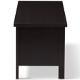 thumbnail image 4 of Baxton Studio Callie TV Stand in Wenge Brown, 4 of 7