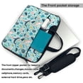 thumbnail image 2 of Lsque Sea Animal Pattern Laptop Bag – Portable & Slim Single-Shoulder Computer Case with Adjustable Strap, Protective, Lightweight for 13”/14”/15.6” Laptops, 2 of 8