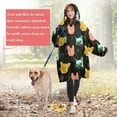 thumbnail image 4 of Music Bulldog Wearable Oversized Blanket,Wearable Blanket Hoodie for Adults,Cozy Hooded Blankets with Super Pockets,Super Warm Fuzzy Pullover for Women & Men, 4 of 6