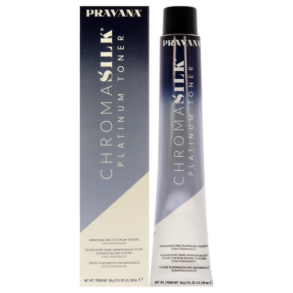 ChromaSilk Platinum Toner - Lila platino de Pravana para unisex - Color de cabello de 3 oz
