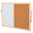 thumbnail image 3 of HLONKCork Display Board Cork Bulletin Board Notice Whiteboard Framed Cork Memo Board, 3 of 8