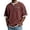 Wine, variant on hotojiny Men's Quarter Zip Pullover Lightweight Textured Half Sleeve Sweatshirt Casual Crew Neck Patchwork Shirts