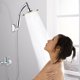 thumbnail image 3 of Cabezal de ducha Turbo grande, Set de accesorios de baño, baño higiénico, lluvia de alta presión, uso moderno, rociador superior D, 3 of 5